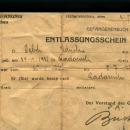 Zdzisław Dębski (1921 - -1958) - zwolnienie z Gestapo w Częstochowie 1941